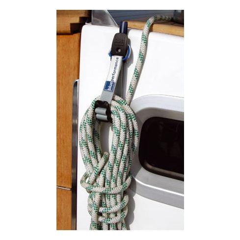 Set Fai Da Te Cinghie E Fibbie 2,5 Cm Blu Navy: 6 Metri Di Nastro In Poliestere, 6 Fibbie A Sgancio Laterale E 12 Regolatori. Ideale Per Creare Cinturini Personalizzati, Resistenza Fino A 72 Kg.
