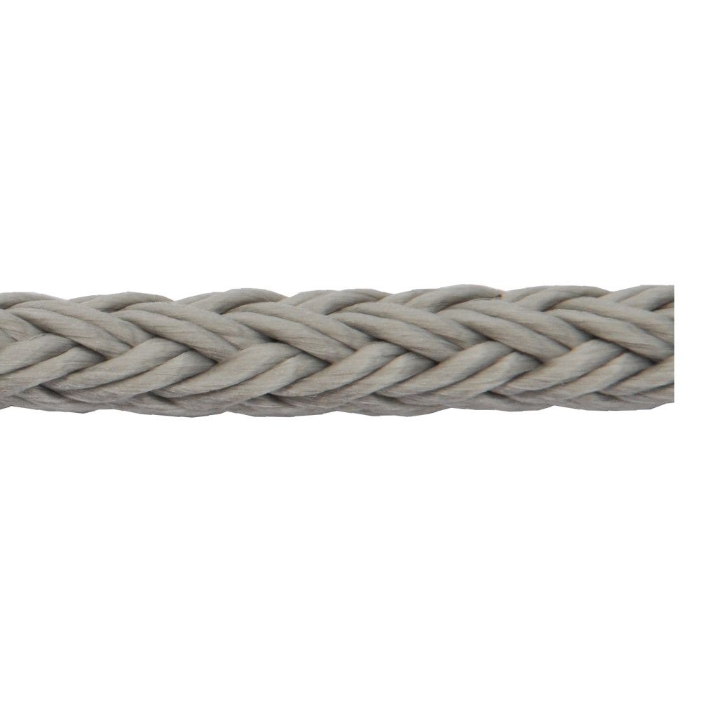 Corde En Polyester VEVOR 67m - Double Tresse 48 Fils, Diamètre 12.7mm, Orange/noir